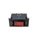 ST-001  5А, 3 pin, 220V, ON-OFF Автоматичний вимикач, червона клавіша з підсвічуванням (WH-201) 0105 фото 5