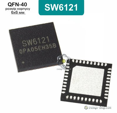 SW6121 QFN-40 микросхема 9106 фото