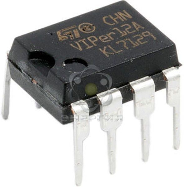 VIPer12A, DIP-8 мікросхема ШІМ контролер 13Вт 1530 фото