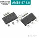 AMS1117-1.8 SOT-223 стабілізатор напруги 9075 фото 1