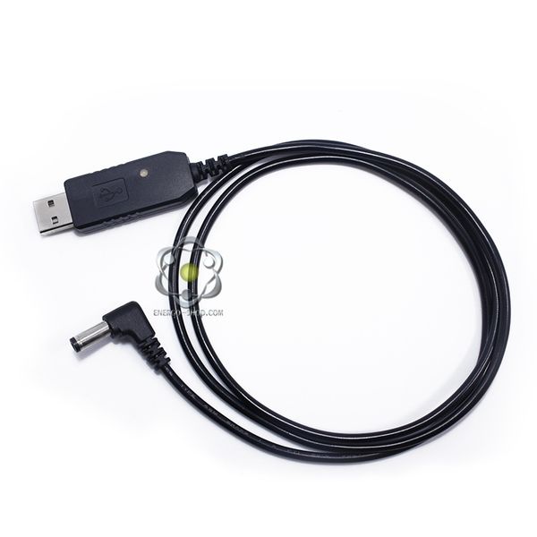 USB кабель зарядки для радіостанцій Baofeng UV-5R, UV-8D, UV-6R, UV-82 з LED індикатором заряду 9701 фото