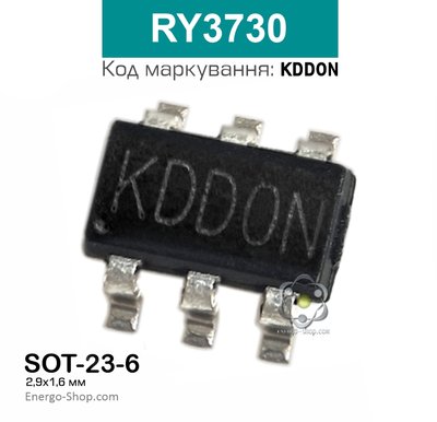 KDD0N SOT-23-6, RY3730 мікросхема 0212 фото