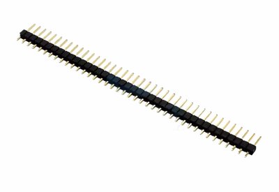 Роз'єм штыревой однорядный DIP40, шаг 2.5мм  (позолота) 1475 фото