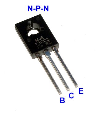 MJE13003 TO-126 транзистор биполярный (ST13003-K, КТ817A1) 1258 фото