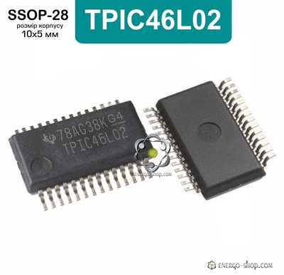 TPIC46L02 SSOP-28 микросхема 9088 фото