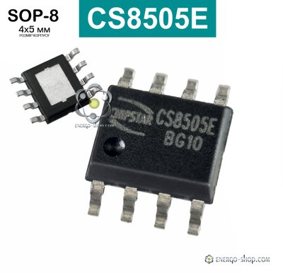 CS8505E ESOP-8 микросхема усилитель звука 8W класc AB 9049 фото