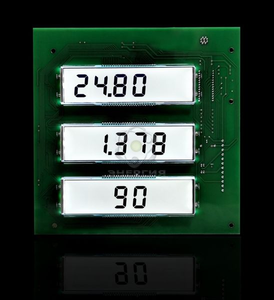 Плата індикації КЗМ-200 rev. 3.0 Full LED Pro+ для метанової газозаправної колонки 1617 фото