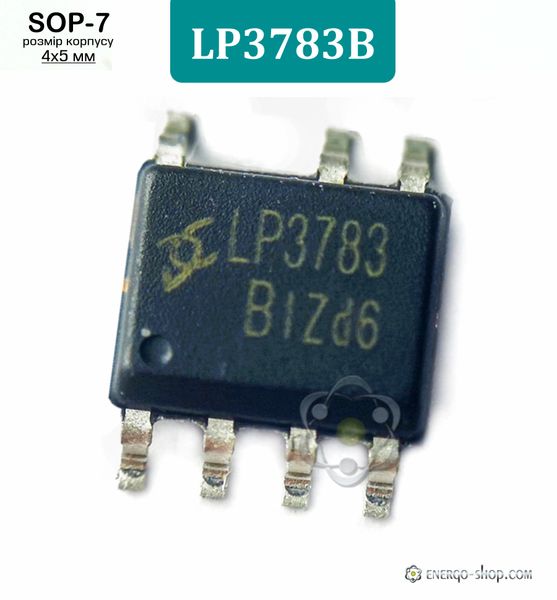 LP3783B SOP-7 микросхема ШИМ контроллер 12.0W（5V/2400mA） 1632 фото