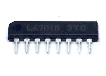 LA7016 SIP-8 мікросхема 7016 фото
