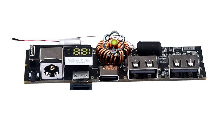 65W 3S Зарядний модуль Power Bank із LED дисплеєм 1003 фото