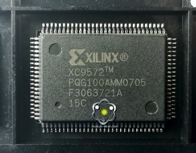 XC9572-PQG100 TQFP-100 микросхема ( XC9572 ) 1665 фото