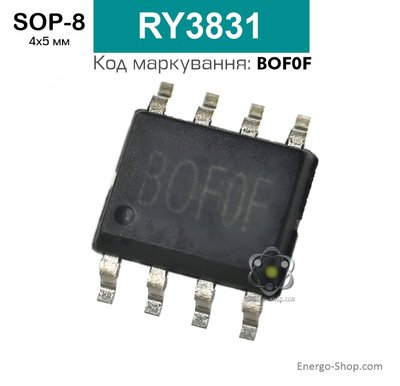 BOF0F SOP-8, микросхема RY3831 0217 фото