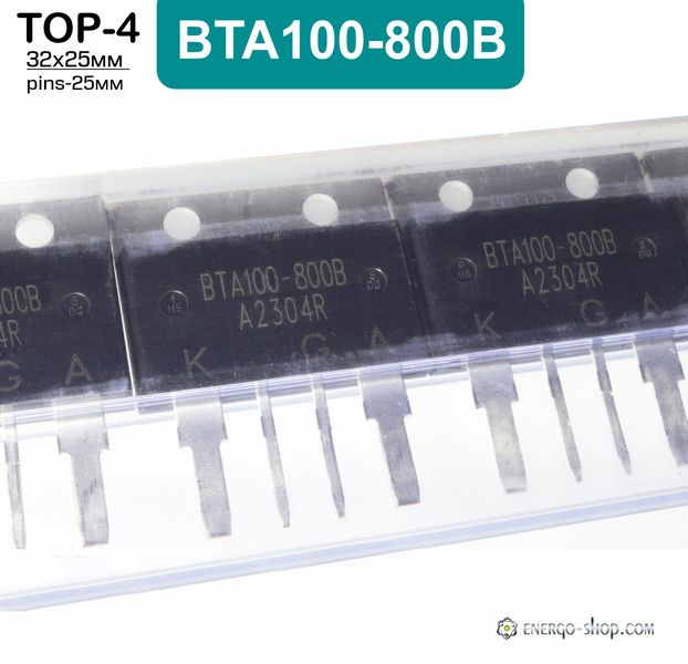 BTA100-800B TOP-4 Симістор 1603 фото