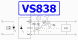 VS838 ІЧ-приймач 38 kHz 3~5V Інфрачервоний приймач 1836 фото 5